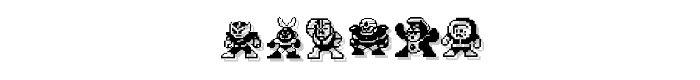 MegaMan .Villanz font